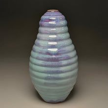 Load image into Gallery viewer, Ringed Gourd Vase in Aurora, 13"h (Ben Owen III)