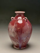 Load image into Gallery viewer, Combed Edo Jar in Aurora, 8.5"h (Ben Owen III)