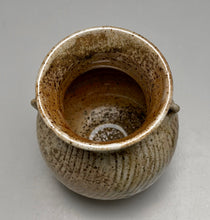 Load image into Gallery viewer, Small Combed Two-Handled Vase in Ash, 5"h (Pots From The Past)