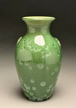 Load image into Gallery viewer, Dogwood Vase #2 in Lily Pad Green, 8"h (Ben Owen III)