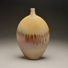 Load image into Gallery viewer, Altered Bottle in Natural Ash Glaze, 13.75"h (Ben Owen III)