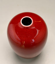 Load image into Gallery viewer, Egg Vase #1 & #2 in Cabernet, 5.75"h (Ben Owen lll)