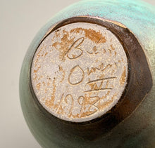 Load image into Gallery viewer, Bottle in Bleached Chinese Blue, 8.5"h (Pots From The Past)
