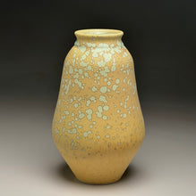 Load image into Gallery viewer, Gourd Flower Vase in Stardust Green, 8.75"h (Ben Owen III)