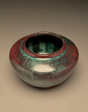 Load image into Gallery viewer, Square-Shouldered Egg Vase in Chinese Blue, 3.5"h (Ben Owen Sr.)