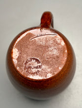 Load image into Gallery viewer, Barrel Mug #3 in Orange Glaze, 4"h (Ben Owen Sr.)