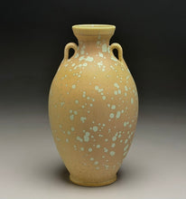 Load image into Gallery viewer, Two-Handled Vase in Stardust Green, 9.25"h (Ben Owen III)
