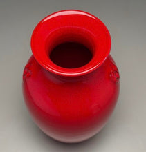 Load image into Gallery viewer, Dogwood Vase #1 in Chinese Red, 9"h (Ben Owen III)