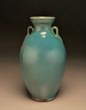 Load image into Gallery viewer, Two-Handled Vase in Chinese Blue, 9.5"h (Ben Owen III)