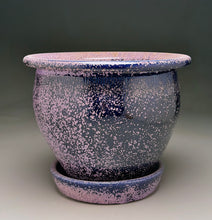 Load image into Gallery viewer, Planter Set in Nebular Purple, 8.75"h (Ben Owen Pottery Collection)