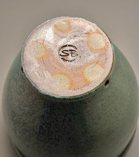 Load image into Gallery viewer, Planter Set in Patina Green, ~9.75"h (Ben Owen Pottery Collection)