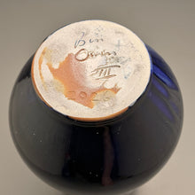 Load image into Gallery viewer, Gourd Flower Vase #2 in Nebular Purple, 12.25"h (Ben Owen III)