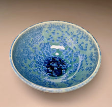 Load image into Gallery viewer, Contour Bowl in Turquoise Crystalline, 10"dia. (Ben Owen III)