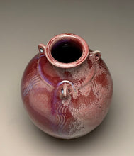 Load image into Gallery viewer, Combed Edo Jar in Aurora, 8.5"h (Ben Owen III)