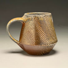 Load image into Gallery viewer, Combed Mug in Ash Glaze, 5.25"h (Ben Owen III)
