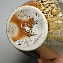 Load image into Gallery viewer, Dimpled Teardrop Bottle in Natural Ash, 10.5"h (Ben Owen III)