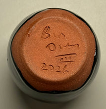 Load image into Gallery viewer, Egg Vase #2 in Mirror Black, 5.5"h (Ben Owen III)