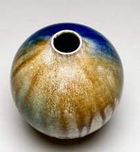 Load image into Gallery viewer, Contoured Egg Vase in Multi-Layered Glazes, 5.25"h (Ben Owen III)
