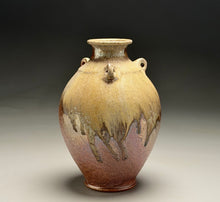 Load image into Gallery viewer, Combed Edo Jar in Natural Ash, 8.25"h (Ben Owen III)