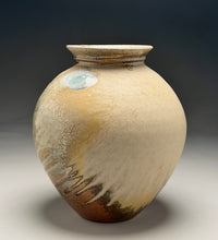Load image into Gallery viewer, Contoured Vase #2 in Natural Ash Glaze, 10.75"h (Silas Bradley)