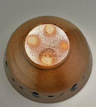 Load image into Gallery viewer, Bowl in Salt Glaze with Cobalt, 5.75"dia. (Ben Owen Sr.)
