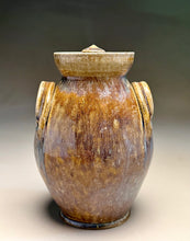 Load image into Gallery viewer, Covered Jar in Toasted Cloud Blue, 8.25"h (Tableware Collection)