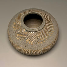 Load image into Gallery viewer, Carved Urn in Salt Glaze, 4.5"h (Pots From The Past)