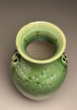 Load image into Gallery viewer, Dogwood Vase in Lily Pad Green, 8.25"h (Ben Owen III)