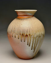 Load image into Gallery viewer, Contoured Vase #3 in Natural Ash Glaze, 10"h (Silas Bradley)