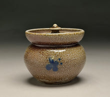 Load image into Gallery viewer, Honey Pot in Salt & Ash Glazes, 3.75"h (Ben Owen Sr.)