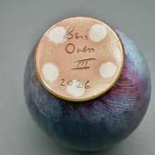 Load image into Gallery viewer, Combed Edo Jar in Aurora, 12.25"h (Ben Owen III)