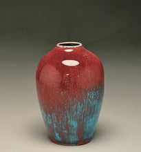 Load image into Gallery viewer, Miniature Egg Vase in Chinese Blue, 4"h (Ben Owen III)