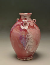 Load image into Gallery viewer, Combed Edo Jar in Aurora, 8.5"h (Ben Owen III)