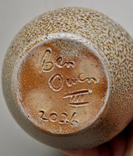 Load image into Gallery viewer, Combed Teardrop Bottle in Multi-Layered Glaze, 6.75"h (Ben Owen III)