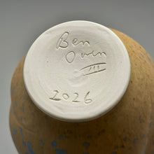 Load image into Gallery viewer, Melon Egg Vase in Stardust Blue, 8"h (Ben Owen III)