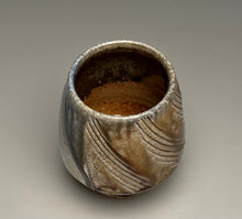 Load image into Gallery viewer, Combed Cup in Cobalt & Ash Glazes, 4.25"h (Ben Owen III)