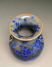 Load image into Gallery viewer, Dogwood Vase in Cobalt Crystalline, 8"h (Ben Owen III)