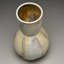 Load image into Gallery viewer, Melon Hourglass Flower Vase in Cloud Blue, 13"h (Ben Owen III)