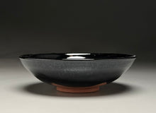 Load image into Gallery viewer, Flair Bowl #4 in Mirror Black, 7"dia. (Benjamin Owen IV)