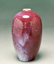 Load image into Gallery viewer, Egg Vase #2 in Aurora, 8.75"h (Ben Owen III)