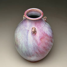 Load image into Gallery viewer, Combed Edo Jar in Aurora, 12.25"h (Ben Owen III)