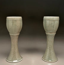 Load image into Gallery viewer, Pair of Melon Goblets in Patina Green, 8.5"h (Ben Owen III)