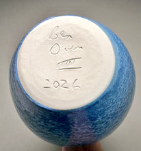 Load image into Gallery viewer, Genie Bottle in Turquoise Crystalline, 13.75"h (Ben Owen III)