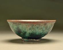 Load image into Gallery viewer, Contour Bowl in Mottled Chinese Blue, 5.75"dia. (Pots From The Past)