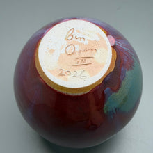 Load image into Gallery viewer, Dimpled Globe Vase in Aurora, 8.5"h (Ben Owen III)