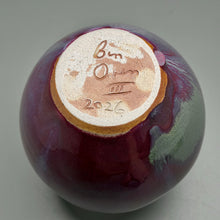 Load image into Gallery viewer, Dimpled Globe Vase in Aurora, 8.5"h (Ben Owen III)