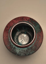 Load image into Gallery viewer, Square-Shouldered Egg Vase in Chinese Blue, 3.5"h (Ben Owen Sr.)
