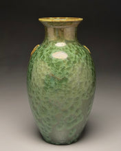 Load image into Gallery viewer, Dogwood Vase in Lily Pad Green, 9"h (Ben Owen III)