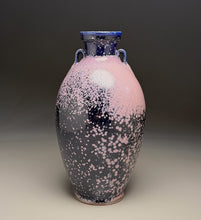 Load image into Gallery viewer, Two-Handled Vase in Nebular Purple, 11.75"h (Ben Owen III)