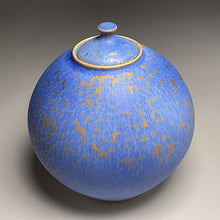 Load image into Gallery viewer, Covered Jar in Stardust Blue, 10.25"h (Ben Owen III)